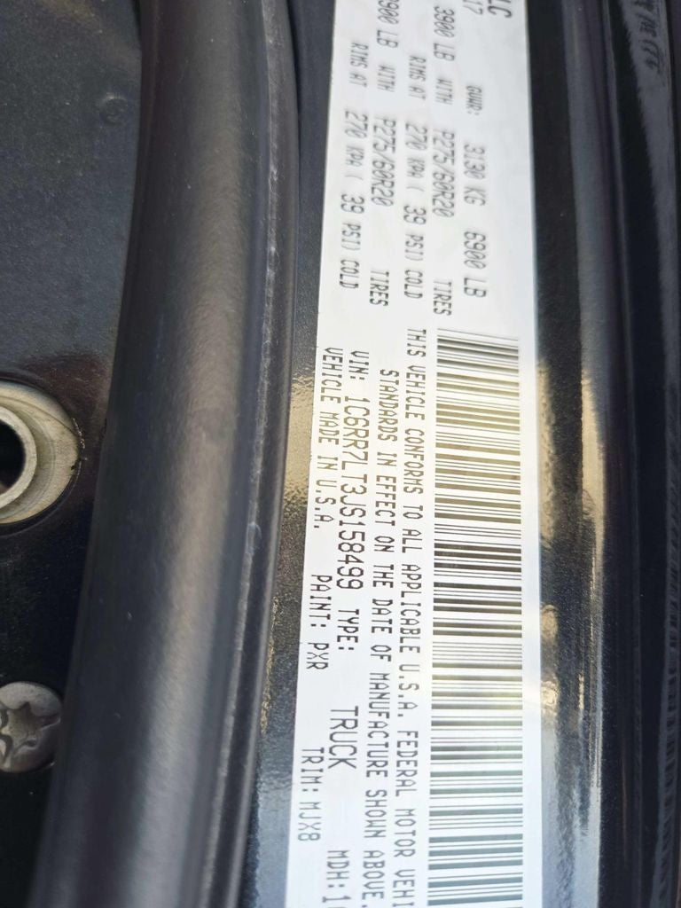 2018 RAM 1500 Big Horn