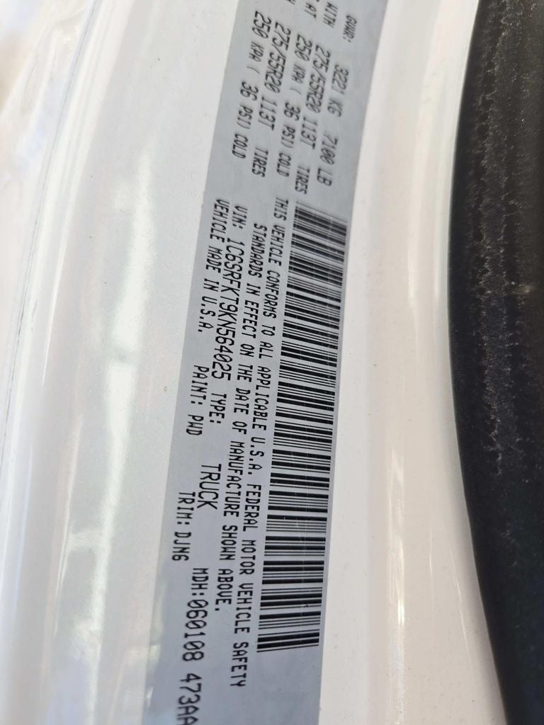 2019 RAM 1500 Laramie Longhorn