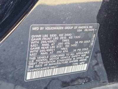 2024 Volkswagen Atlas 2.0T SEL Premium R-Line