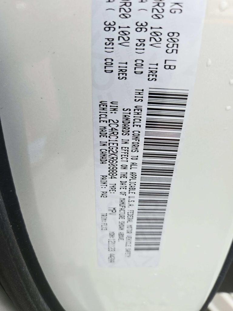2019 Chrysler Pacifica Touring L Plus