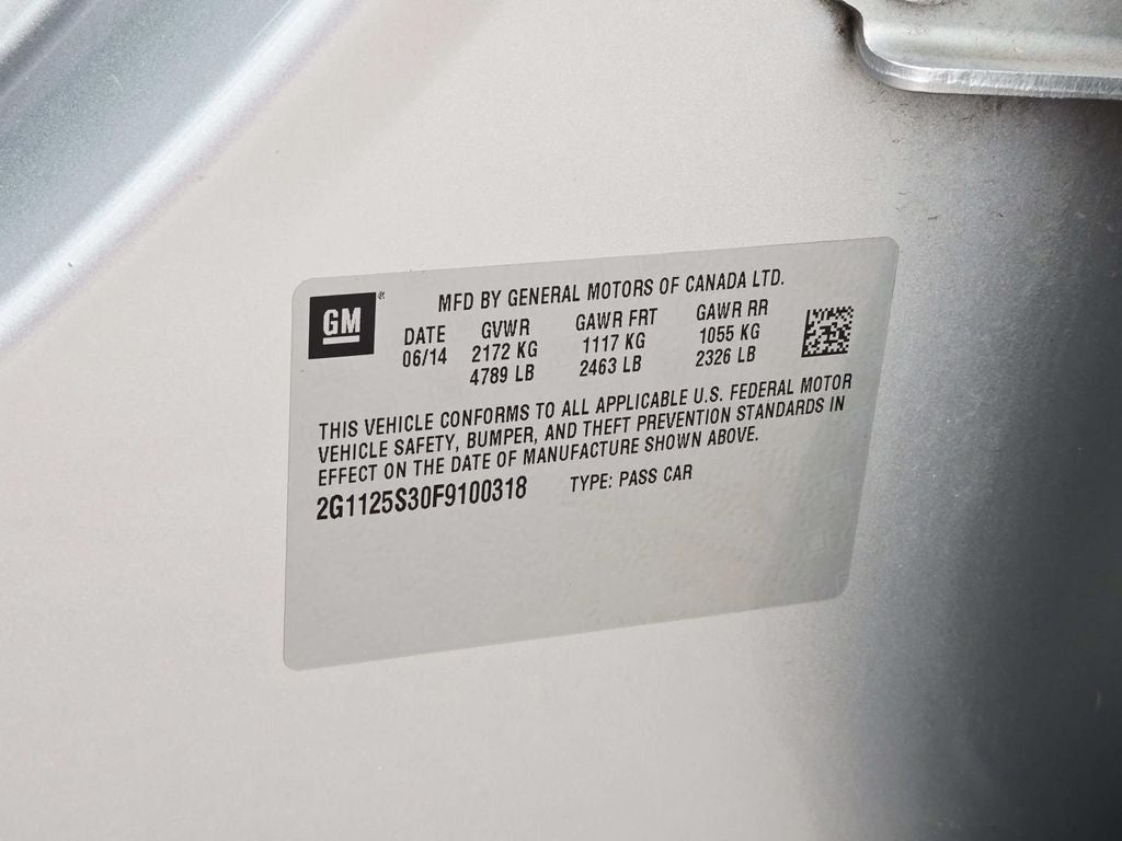2015 Chevrolet Impala LT 2LT
