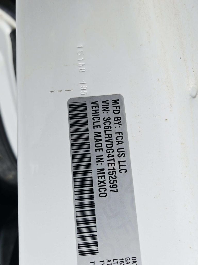 2026 RAM ProMaster 2500 High Roof 159 WB
