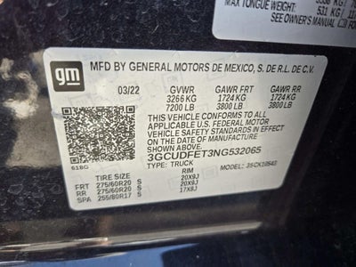 2022 Chevrolet Silverado 1500 LT Trail Boss