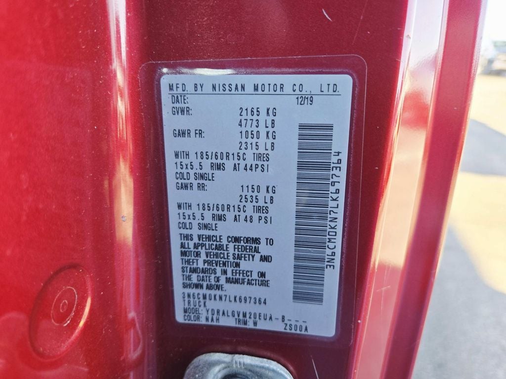 2020 Nissan NV200 SV