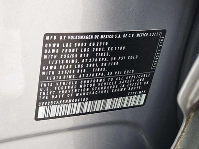 2022 Volkswagen Tiguan 2.0T SE