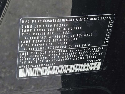 2024 Volkswagen Tiguan 2.0T SE