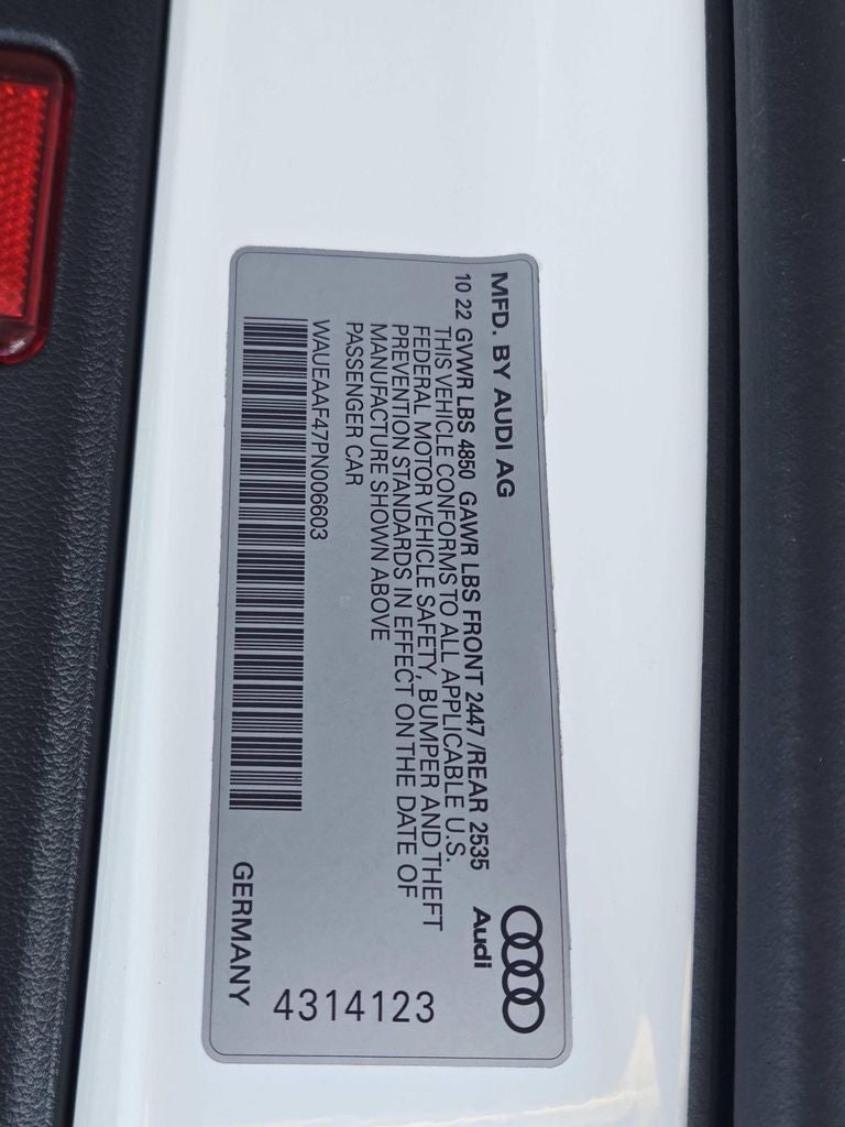 2023 Audi A4 45 S line Premium Plus quattro