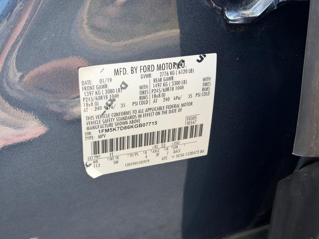 2019 Ford Explorer XLT FWD