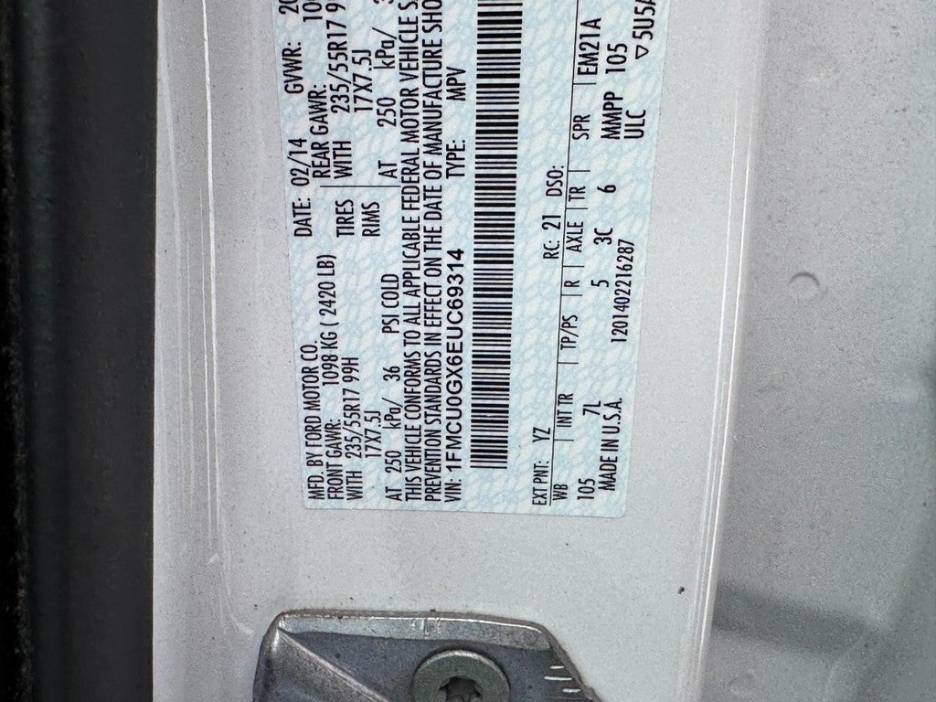 2014 Ford Escape FWD 4dr SE