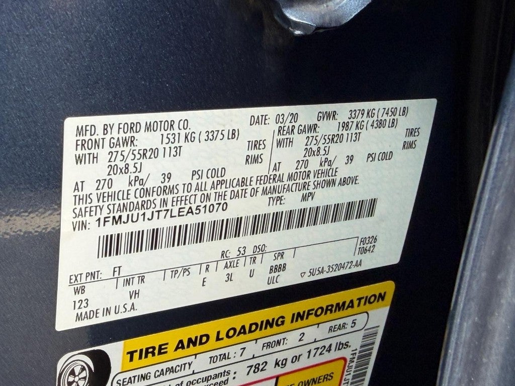 2020 Ford Expedition XLT 4x4