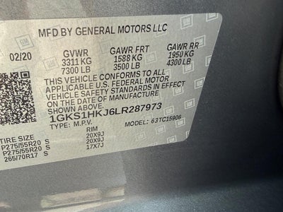 2020 GMC Yukon XL 2WD 4dr Denali