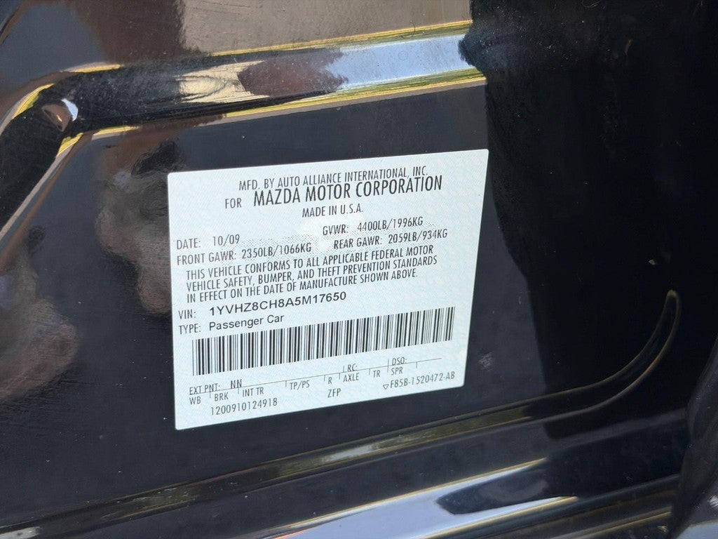 2010 Mazda Mazda6 i Touring