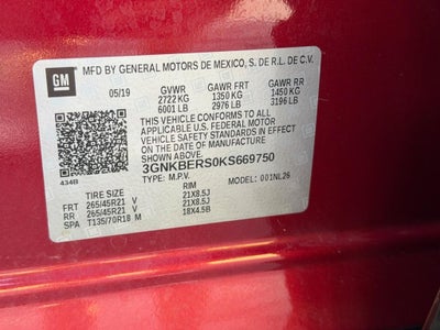 2019 Chevrolet Blazer FWD 4dr RS