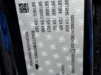 2019 GMC Sierra 1500 4WD Crew Cab 147" SLT