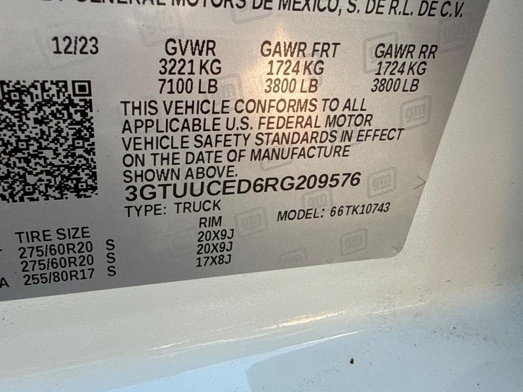 2024 GMC Sierra 1500 4WD Crew Cab 157" Elevation
