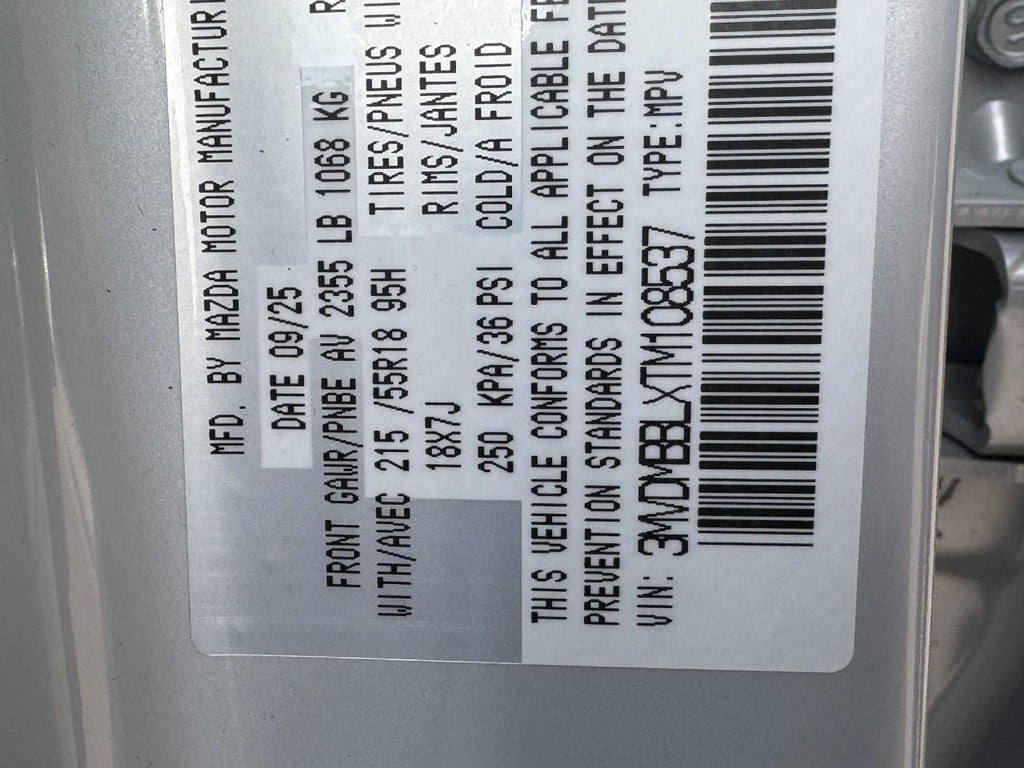 2026 Mazda Mazda CX-30 2.5 S Select Sport AWD