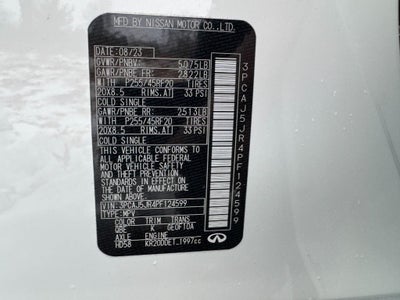 2023 INFINITI QX55 LUXE AWD