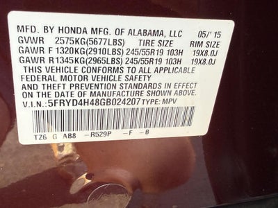 2016 Acura MDX SH-AWD 4dr w/Tech/AcuraWatch Plus