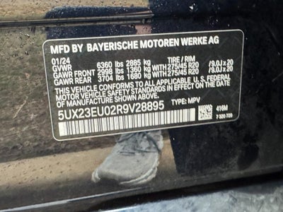 2024 BMW X5 xDrive40i Sports Activity Vehicle