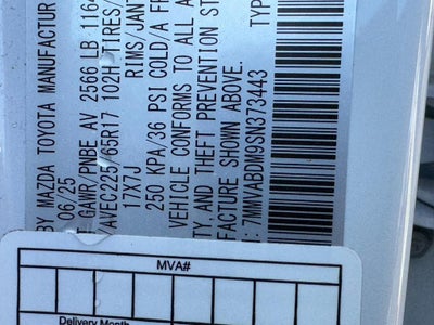 2025 Mazda Mazda CX-50 2.5 S Premium Package