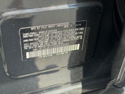 2017 Subaru Forester 2.5i Touring CVT