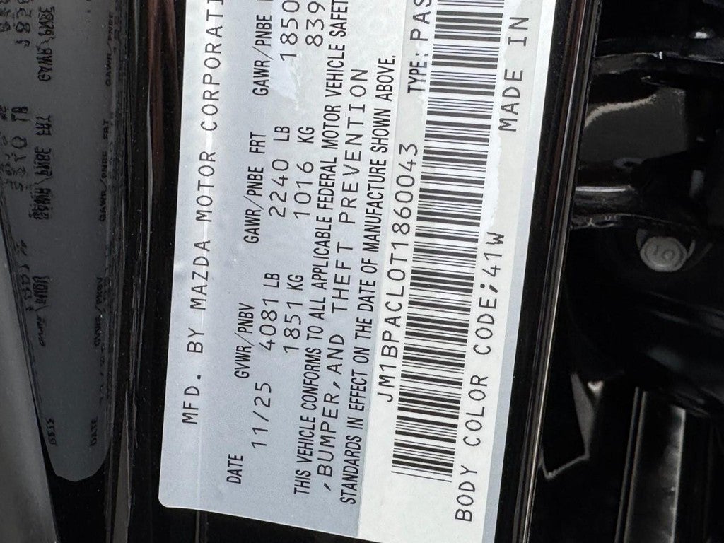 2026 Mazda Mazda3 Sedan 2.5 S Preferred