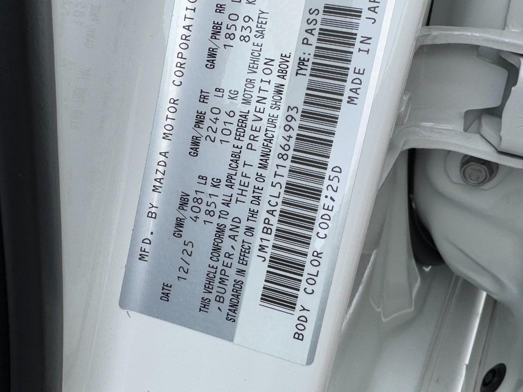 2026 Mazda Mazda3 Sedan 2.5 S Preferred