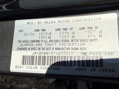 2026 Mazda Mazda3 Hatchback 2.5 Turbo Premium Plus AWD