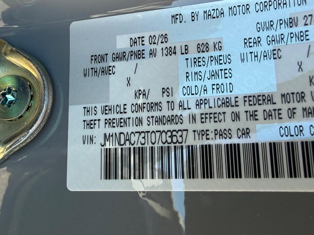2026 Mazda Mazda MX-5 Miata Club