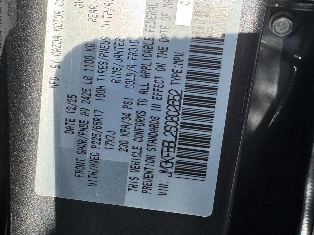 2025 Mazda Mazda CX-5 2.5 S Select AWD