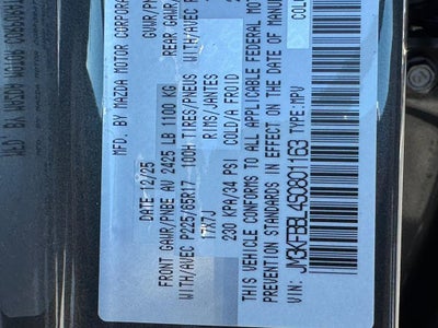 2025 Mazda Mazda CX-5 2.5 S Select AWD