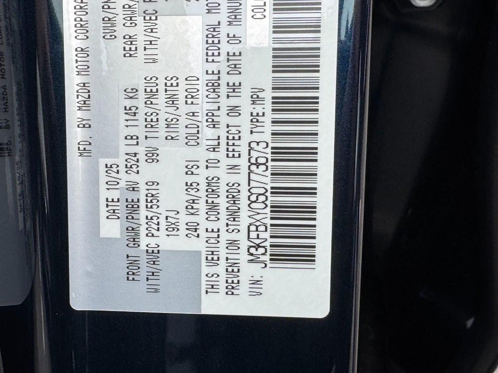 2025 Mazda Mazda CX-5 2.5 Turbo Signature AWD