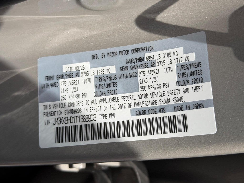 2026 Mazda Mazda CX-90 3.3 Turbo Preferred AWD