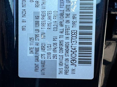 2026 Mazda Mazda CX-90 3.3 Turbo Premium AWD