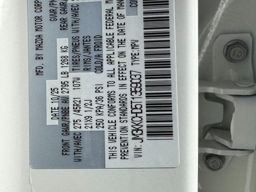 2026 Mazda Mazda CX-90 3.3 Turbo Premium Sport AWD