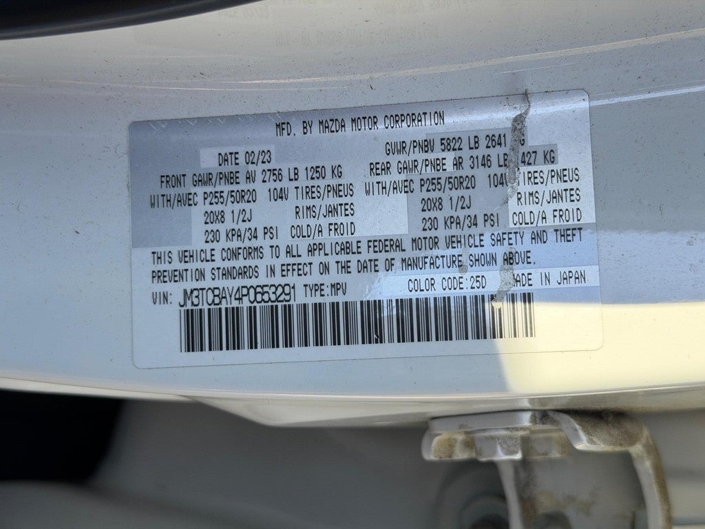 2023 Mazda Mazda CX-9 Touring Plus