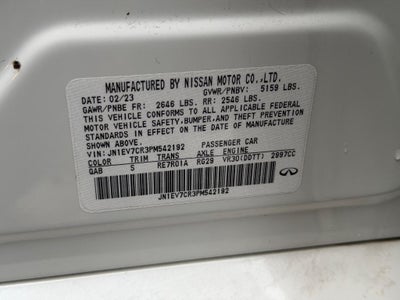 2023 INFINITI Q50 SENSORY AWD