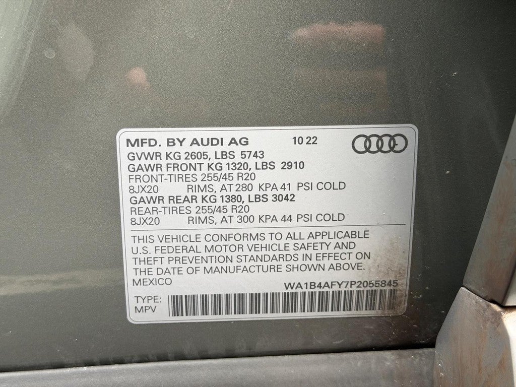 2023 Audi SQ5 Premium Plus 3.0 TFSI quattro