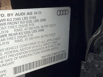 2025 Audi Q3 S line Premium 45 TFSI quattro
