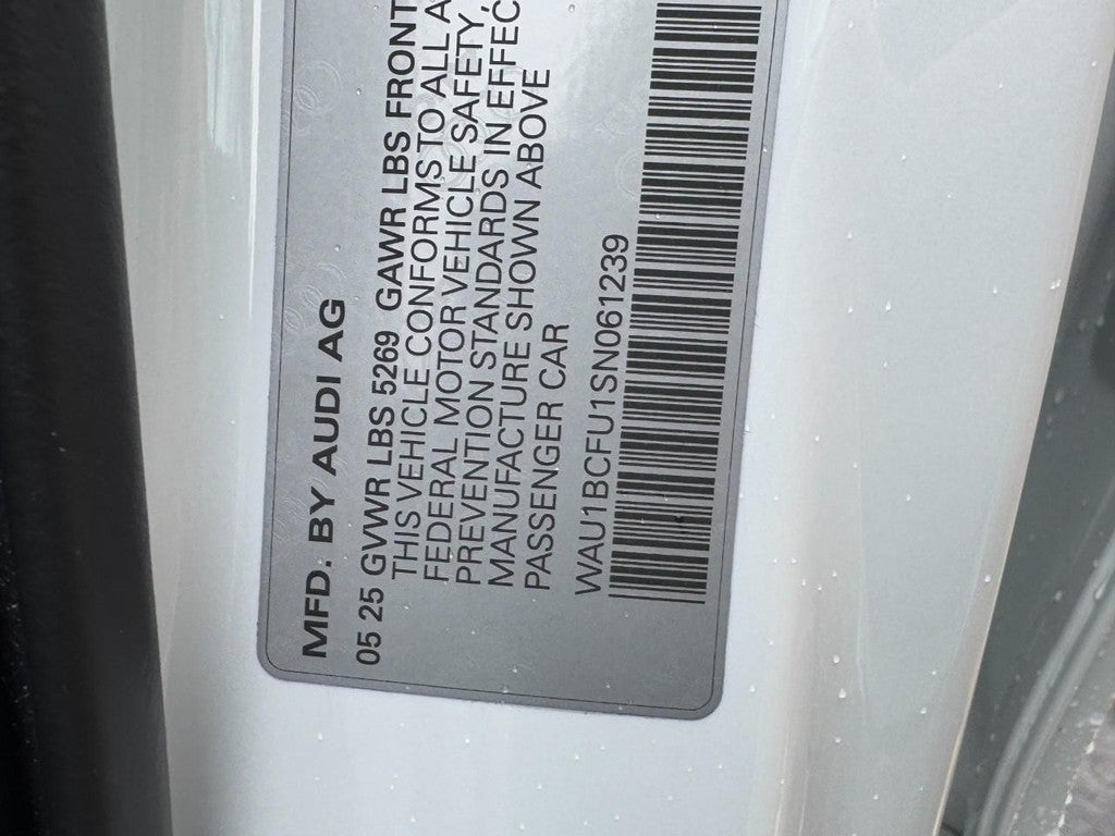 2025 Audi A5 Premium 2.0 TFSI quattro