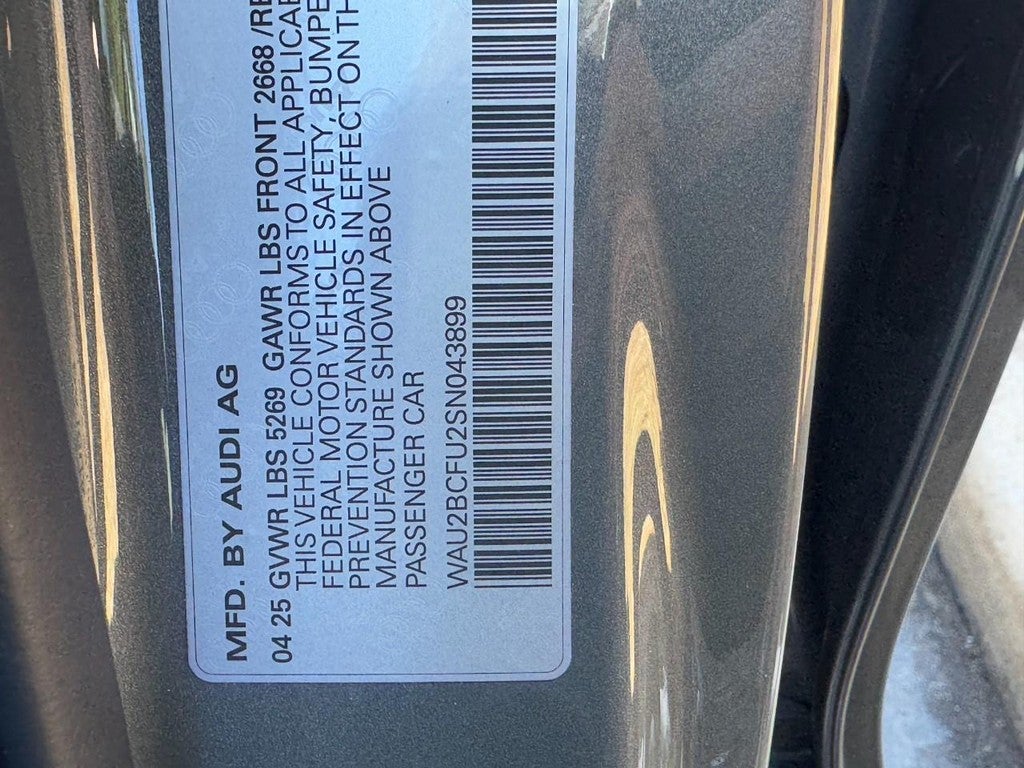 2025 Audi A5 Premium Plus 2.0 TFSI quattro