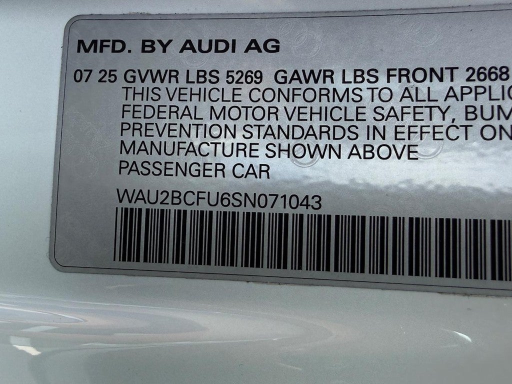 2025 Audi A5 Premium Plus 2.0 TFSI quattro