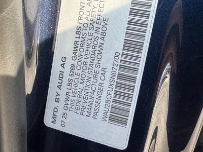 2025 Audi A5 Premium Plus 2.0 TFSI quattro