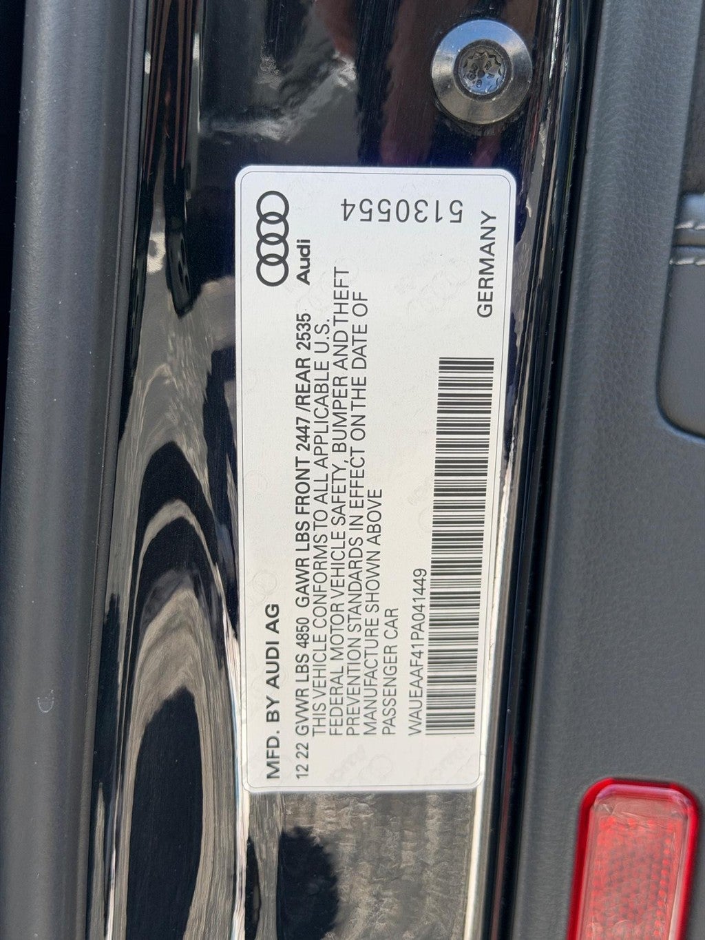 2023 Audi A4 Sedan S line Premium Plus 45 TFSI quattro