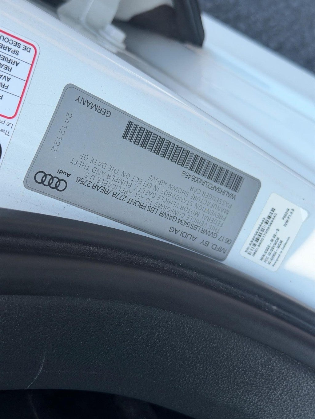 2018 Audi A6 3.0 TFSI Prestige quattro AWD