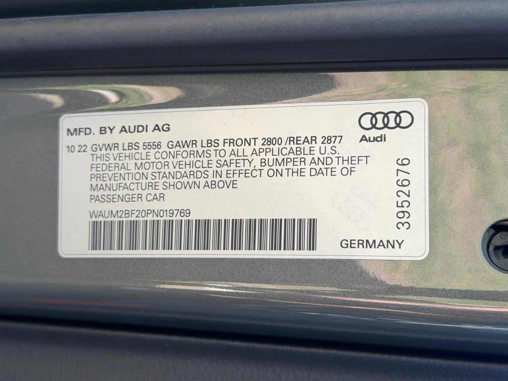 2023 Audi A6 Sedan Prestige 55 TFSI quattro