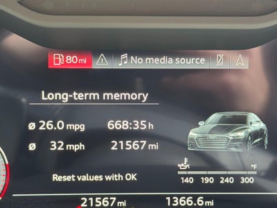 2022 Audi A7 Premium 55 TFSI quattro