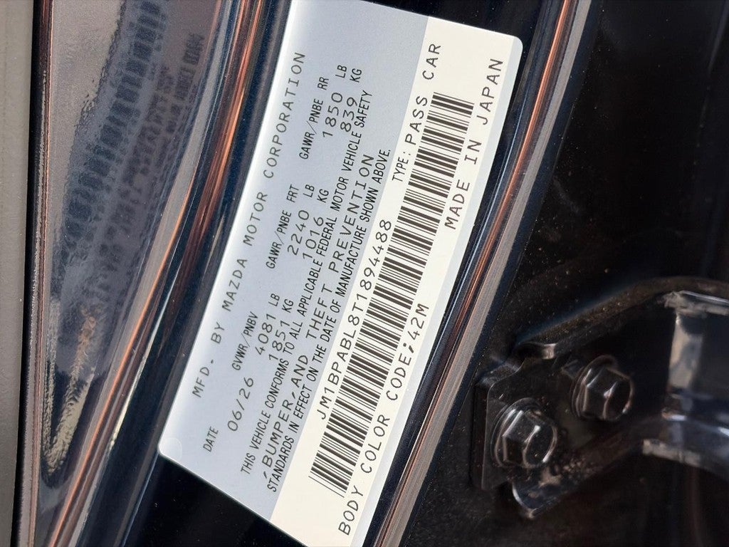 2026 Mazda Mazda3 Sedan 2.5 S Select Sport