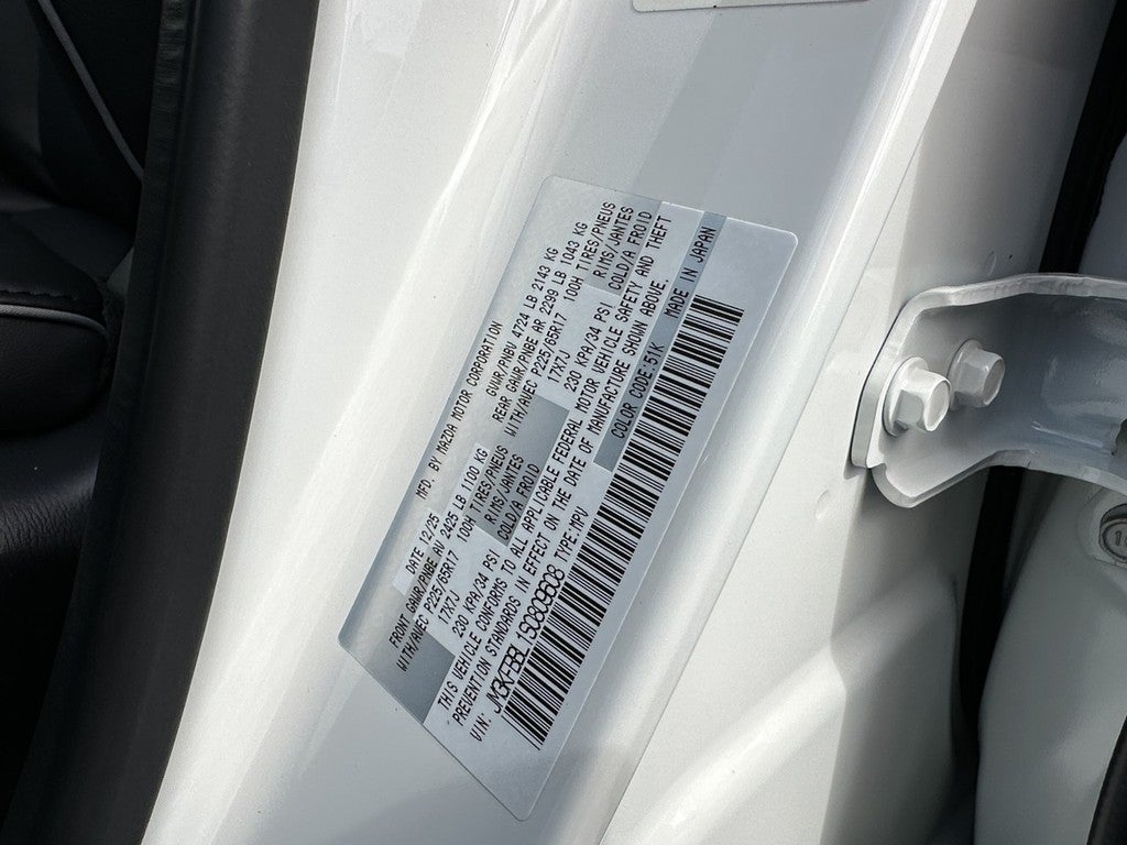 2025 Mazda Mazda CX-5 2.5 S Select AWD