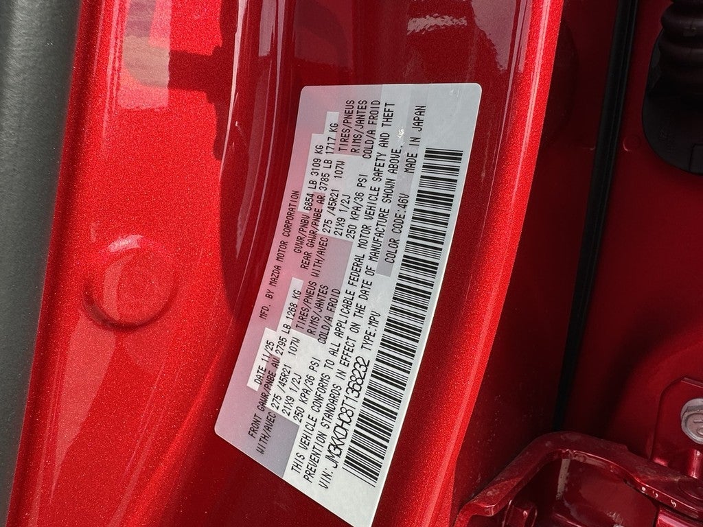 2026 Mazda Mazda CX-90 3.3 Turbo S Premium Sport AWD